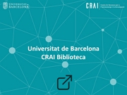 Presentació del CRAI de la UB