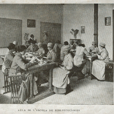 Fotografies de l’Escola de Bibliotecàries
