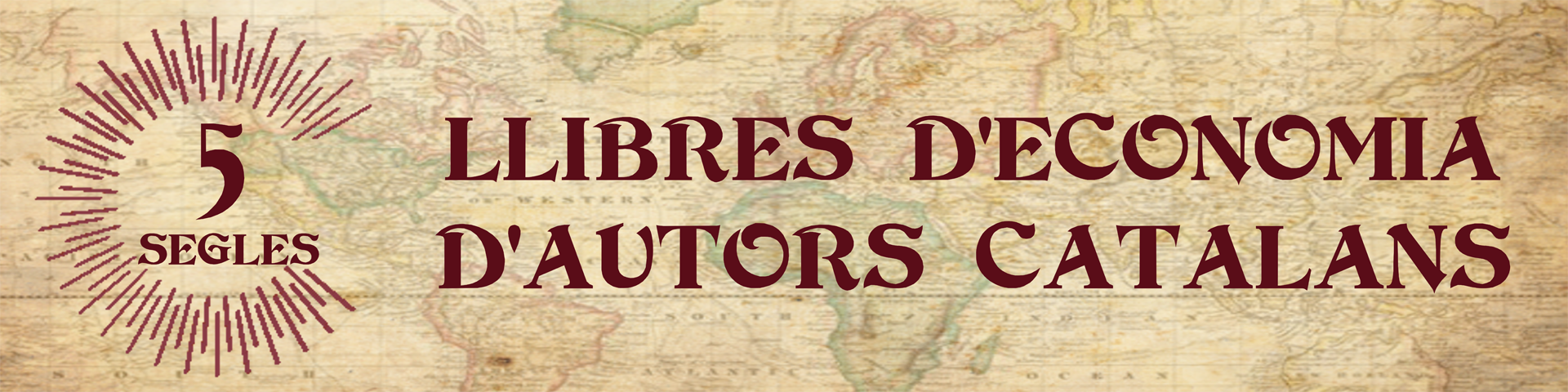 Cinc segles: llibres d'Economia d'autors catalans