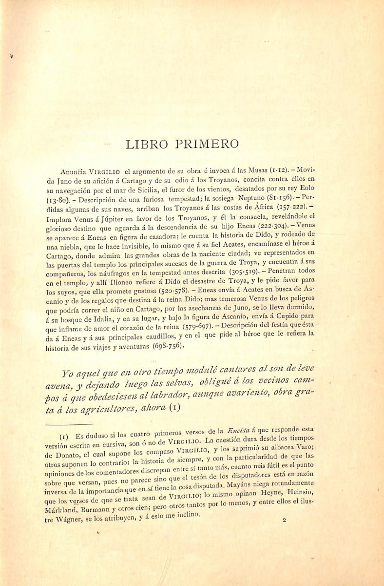 (1911) La Eneida traducida por Eugenio de Ochoa (pàgina 1) (1911) La Eneida traducida por Eugenio de Ochoa (pàgina 1)