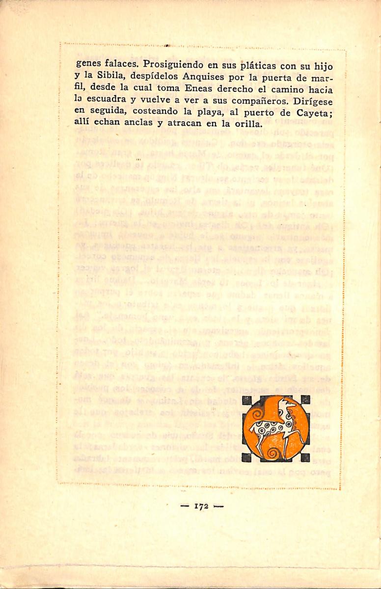 (1914) La Eneida de Virgilio ; traducción de E. de Ochoa (pàgina 172) (1914) La Eneida de Virgilio ; traducción de E. de Ochoa (pàgina 172)