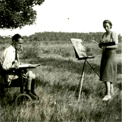 Ferran Sunyer amb Àngels Carbona