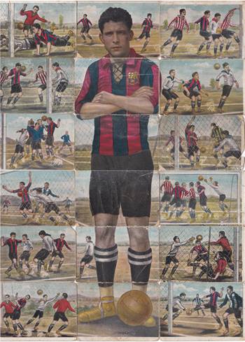 El cromo antic del CRAI Biblioteca del Pavelló de la República