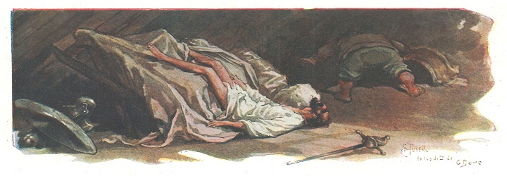 Parte1. Capítulo XVI. De lo que sucedió al ingenioso hidalgo en la venta, que él imagina ser castillo