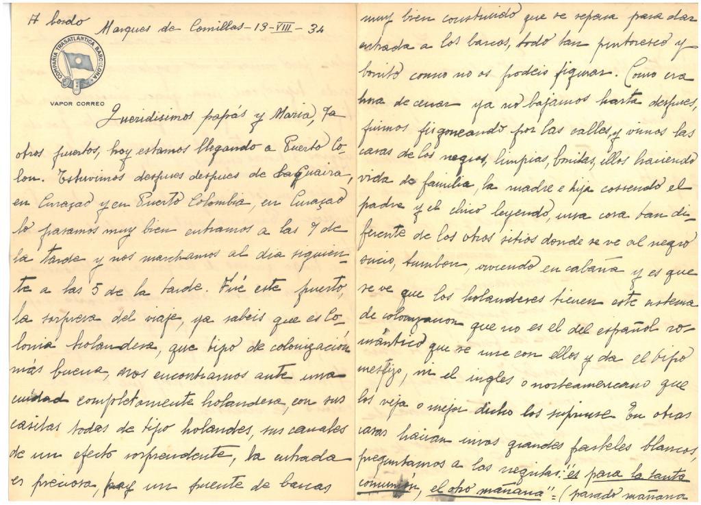 72a. Taboada explica sus impresiones sobre la cultura de Curaçao.