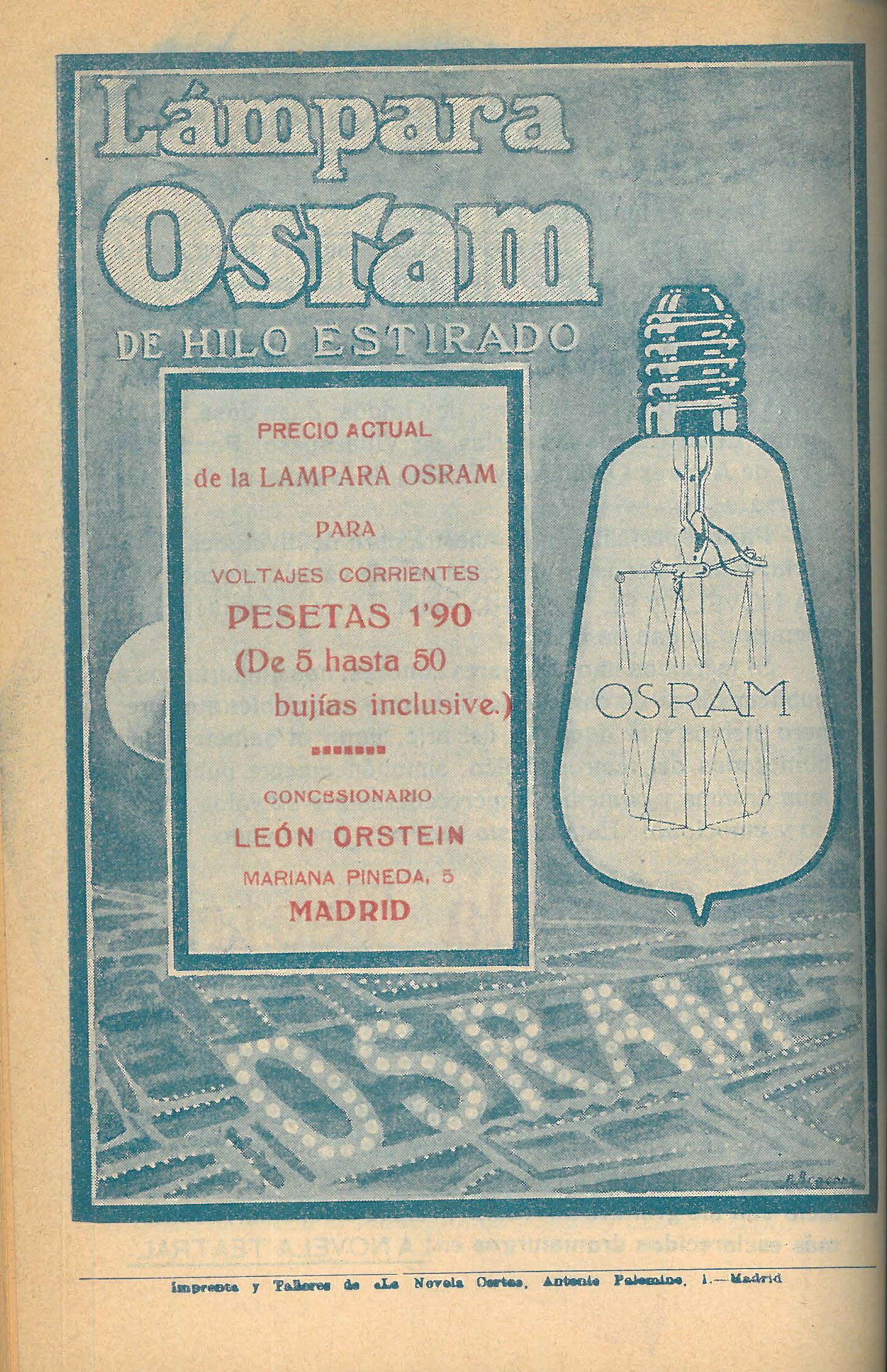 La Novela Teatral, 9. Febrer 1917