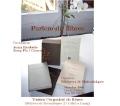 Parlem de llibres