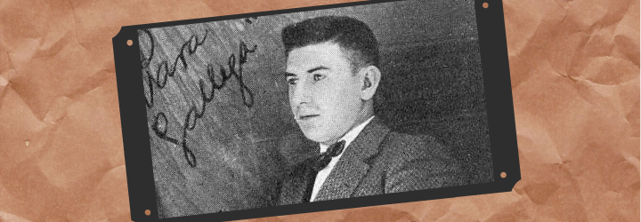 Ricardo Carvalho Calero para la revista Vida Gallega. [Fotografía] 1928.Domini públic