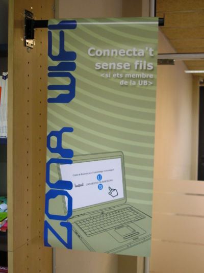 Imatge del cartell/Banderola indicant zona Wi-fi (2006)