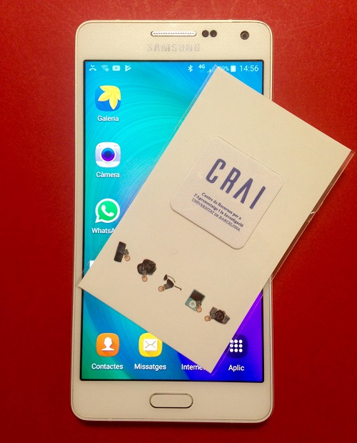 Adhesiu neteja mòbil