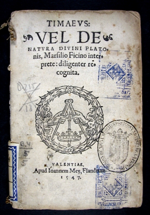 Plató, 428 o 7-348 o 7 aC. Timaevs :