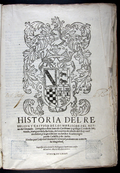 Mármol Carvajal, Luis del