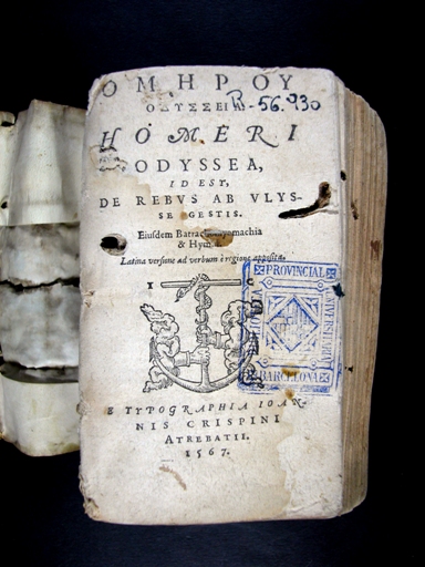 Homer. Omeroy Odysseia 