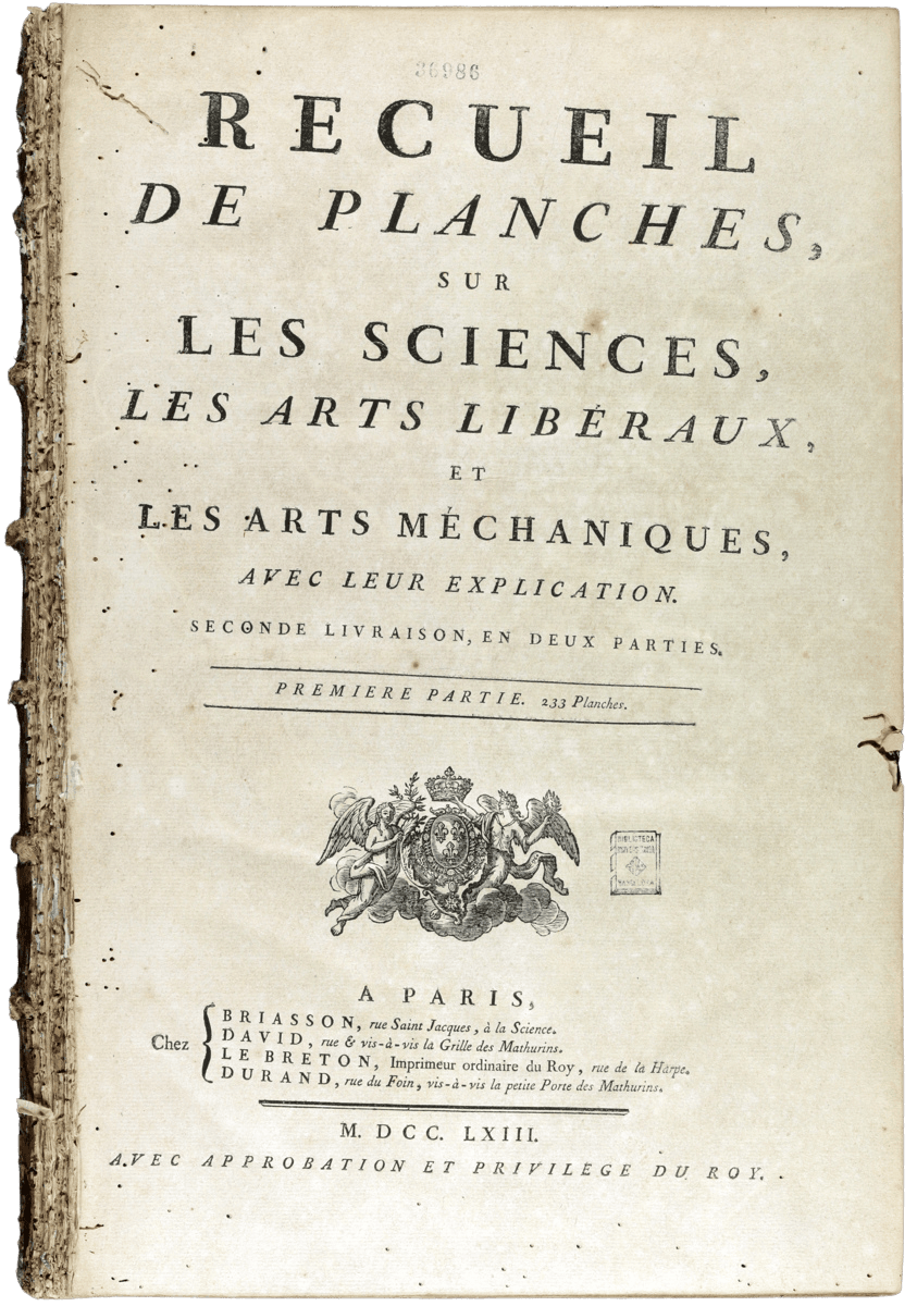 Encyclopédie ou Dictionnaire raisonné... Volum 23