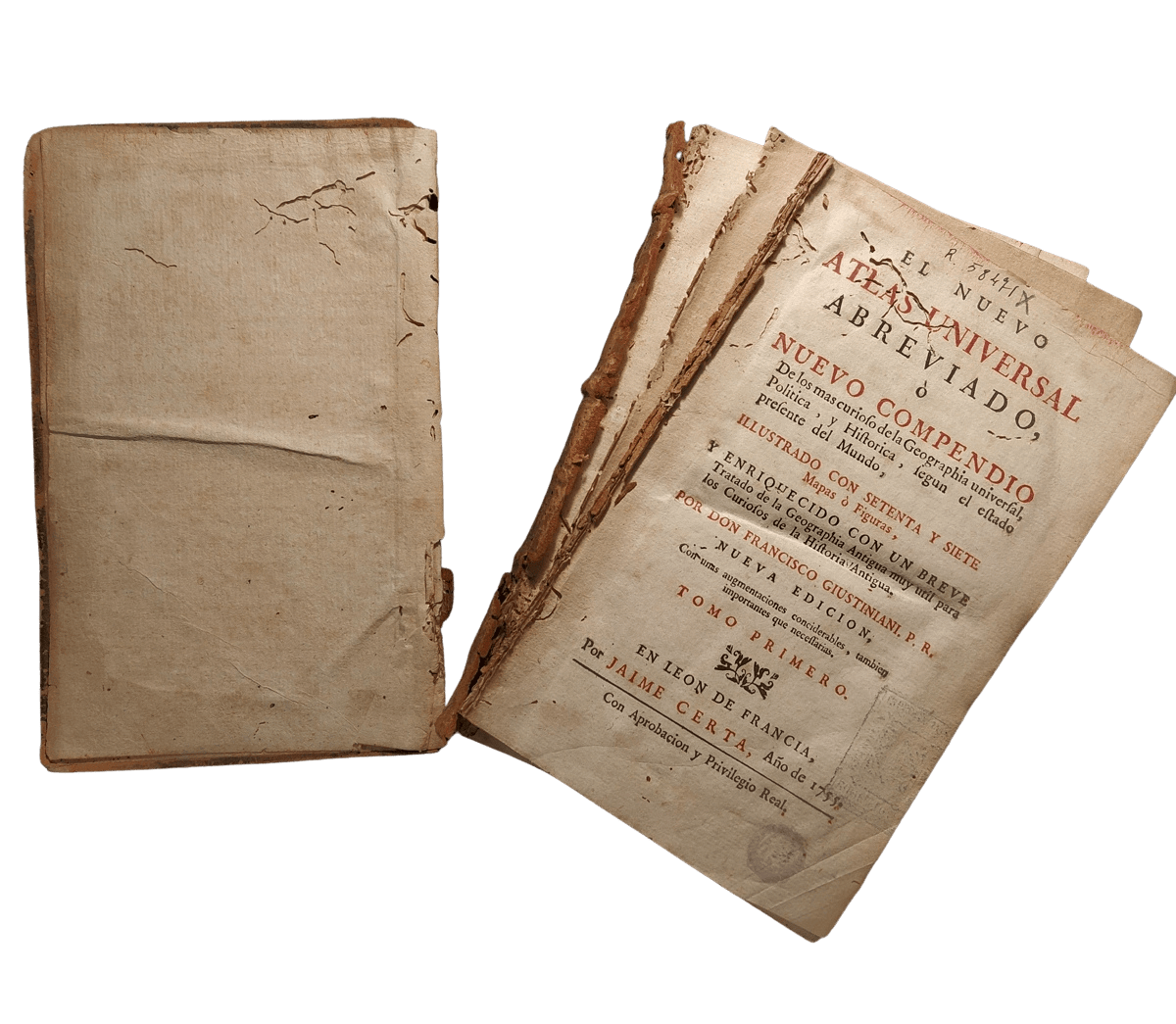 Giustiniani, Francisco. El nuevo atlas universal abreviado ...