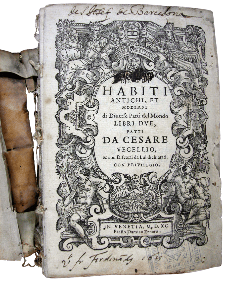 Vecellio, Cesare, ca. 1521-1601. Degli habiti antichi ...