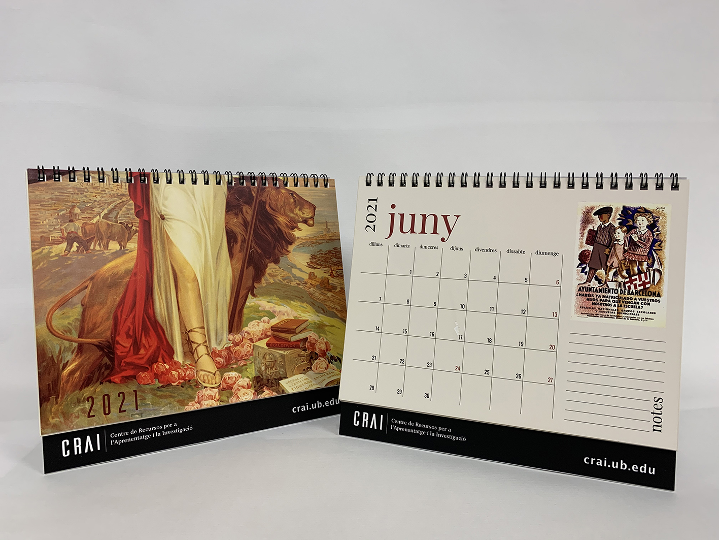 Calendari CRAI 2021 : Cartells de la Segona República Espanyola