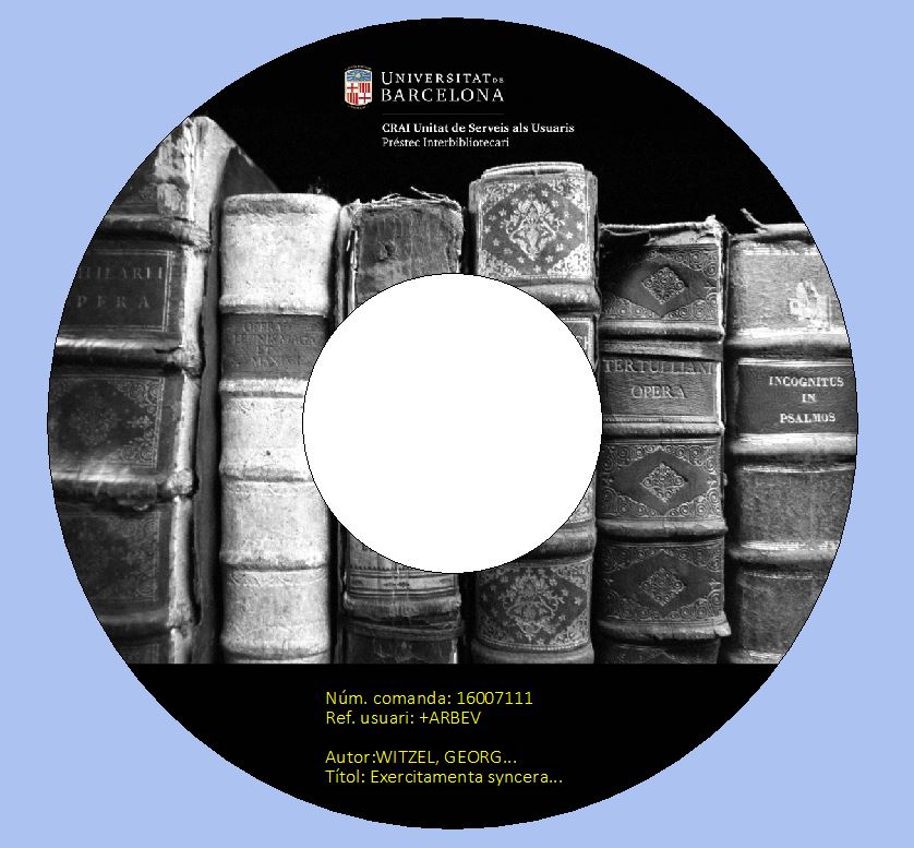 Renovació dels models de CD per enviaments de Préstec Interbibliotecari