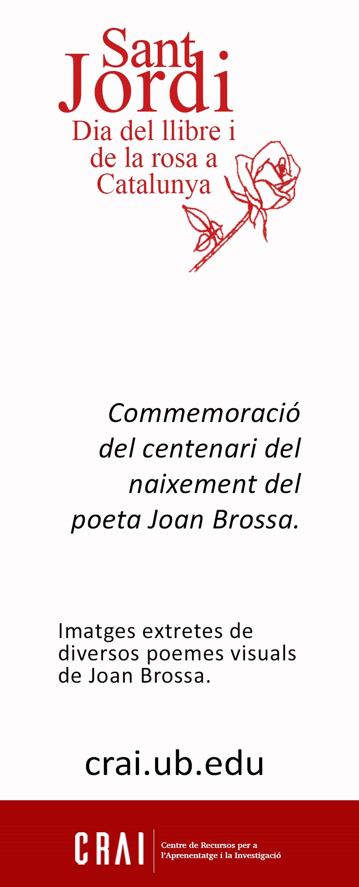 Punt de llibre Sant Jordi 2019