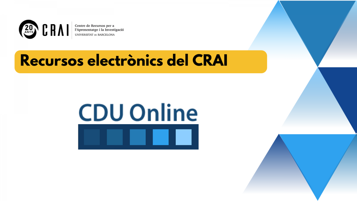 CDU Online. Ampliació de la subscripció