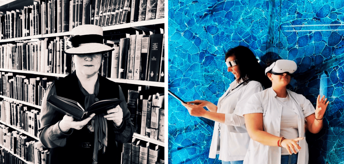 Recerca i biblioteques: tresors del passat i mirades cap al futur!, visita teatralitzada al CRAI Biblioteca del Campus Clínic