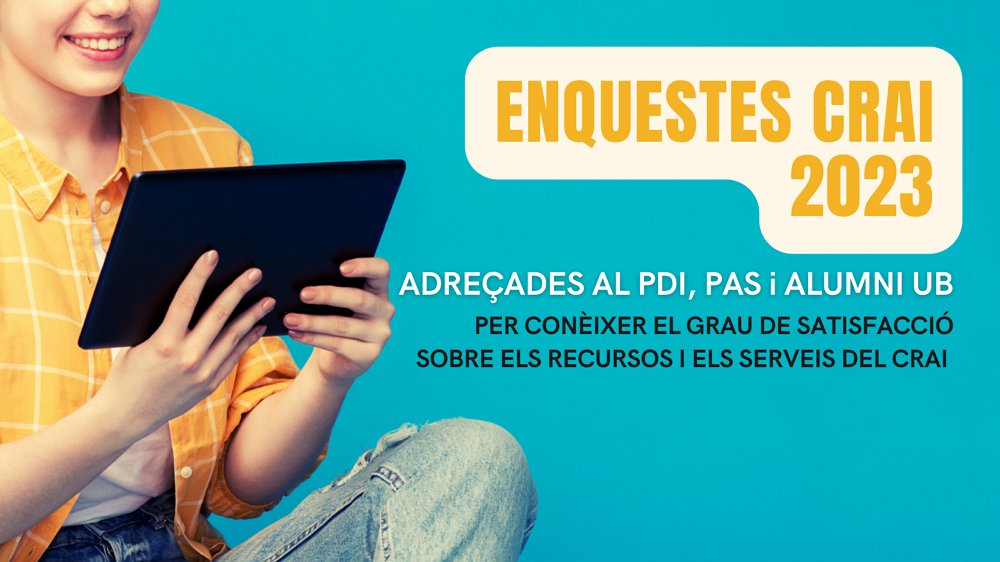 Enquestes PDI, PAS i Alumni UB