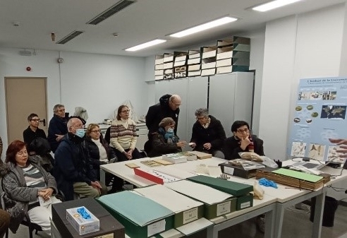 El Centre Excursionista de Catalunya visita l’Herbari del CeDocBiV