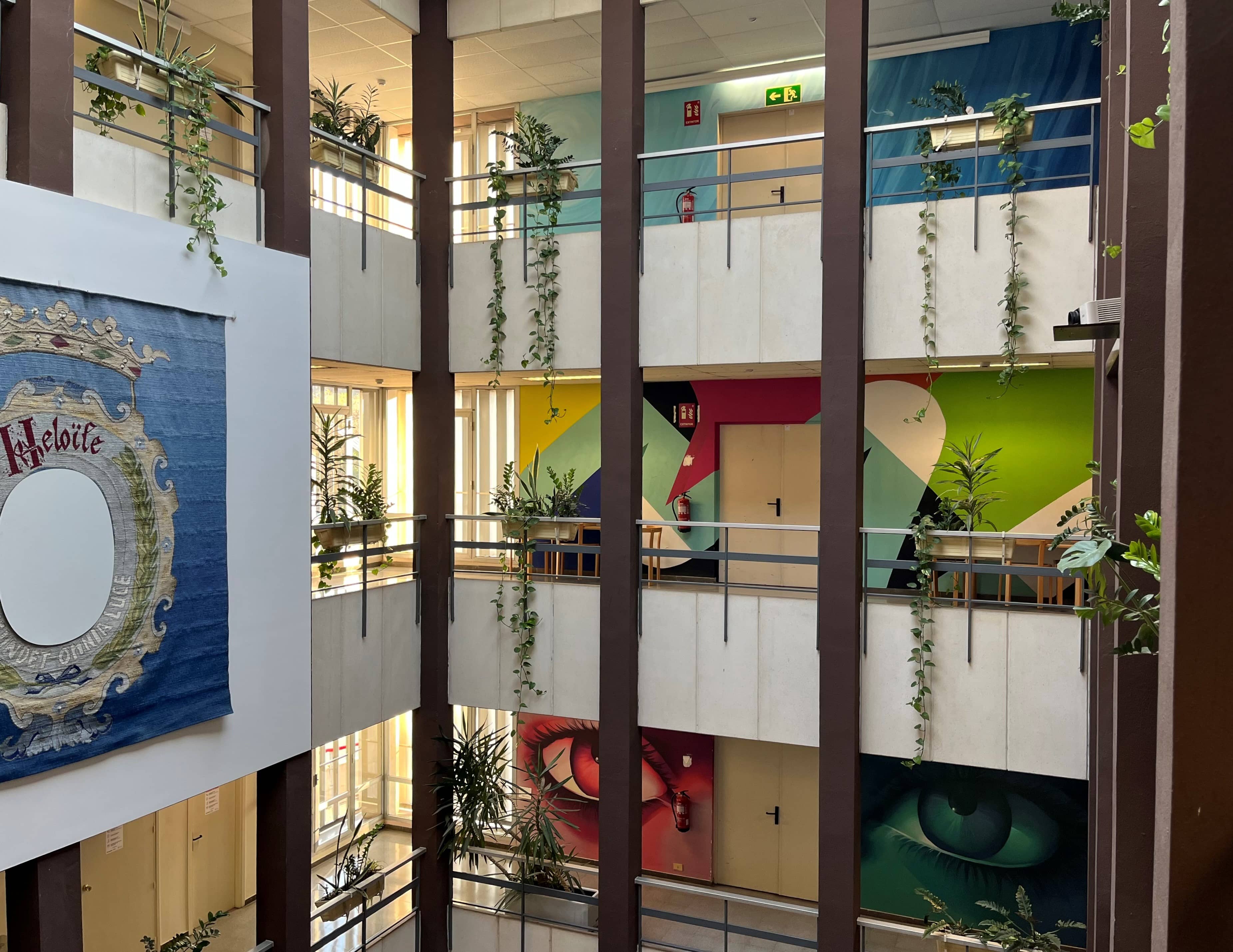 Interior de l'edifici Juliana Morell