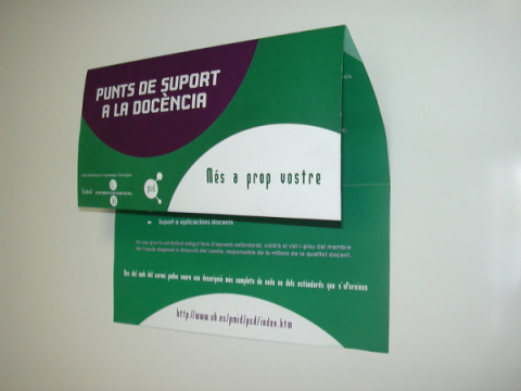Promoció dels Punts de Suport a la Docència (PSD) (2006)
