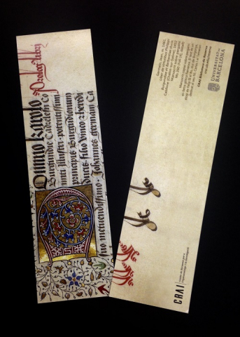 Punt de llibre CRAI Reserva