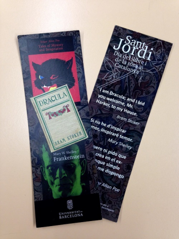 Punt de llibre de Sant Jordi