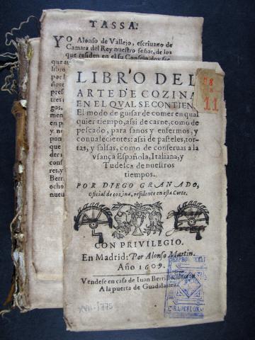 Granado Maldonado, Diego. Libro del arte de cozina :