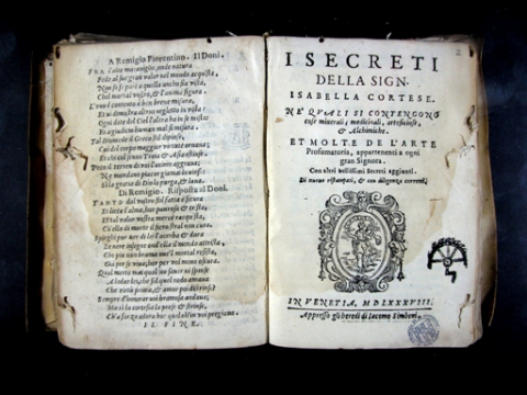 Cortese, Isabella, S. XVI. I Secreti