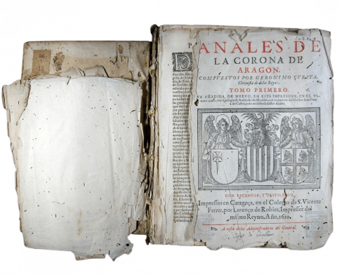 Zurita y de Castro, Jerónimo. Anales de la Corona de Aragon ...