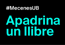 Campanya 'Apadrina un llibre' amb Mecenes UB