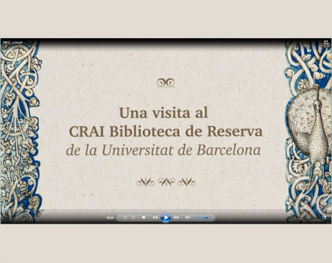 Col·laboració en l'exposició al Museu d'Història de Catalunya "Els plaers de mirar. Tresors bibliogràfics de la Universitat de Barcelona"