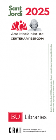 Punt de llibre de Sant Jordi 2025