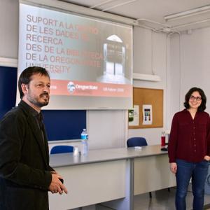 Suport a la gestió de les dades de recerca des de la biblioteca de l’Oregon State University 