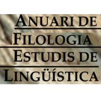 Publicat el número 6 (2016) de la revista "Anuari de Filologia. Estudis de Ling