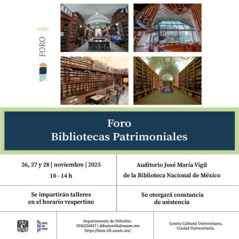Foro Bibliotecas Patrimoniales de Méjico