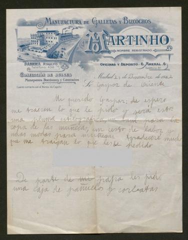 Col·labora amb la transcripció de la col·lecció Cartes als Reis d'Orient del CRAI de la UB