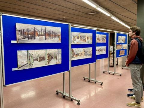El CRAI Biblioteca de Dret acull l'exposició itinerant "Els espais del CRAI UB" i una mostra bibliogràfica sobre Dret urbanístic