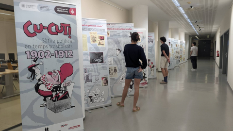 Cu-Cut!: sàtira política en temps trasbalsats (1902-1912). Exposició al CRAI Biblioteca de Filosofia, Geografia i Història