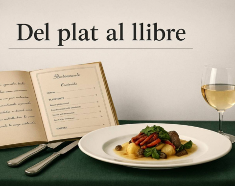 Del plat al llibre