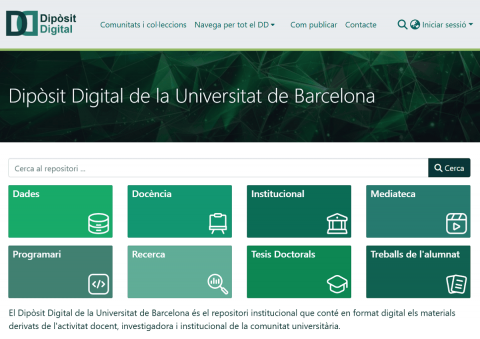 Actualització del Dipòsit Digital: estrenem DSpace 7