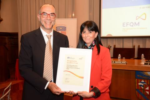 El CRAI de la UB obté el Segell d’Excel·lència Europea EFQM 500+