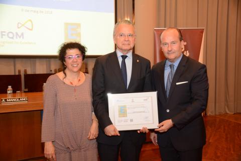 El CRAI de la UB obté el Segell d’Excel·lència Europea EFQM 500+