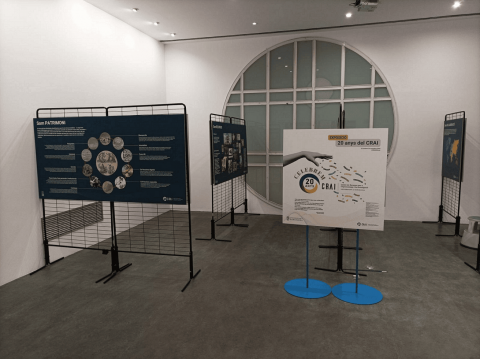 El CRAI Biblioteca del Campus Mundet acull l’exposició "20 anys del CRAI"