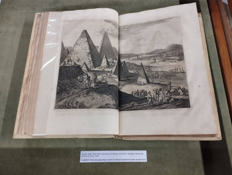 Exposició "Del Nil al Congo, un recorregut pel coneixement d’Àfrica als segles XVI-XVIII a través dels llibres del CRAI Biblioteca de Fons Antic"