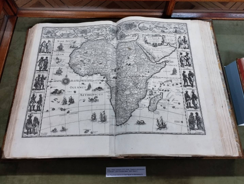 Exposició "Del Nil al Congo, un recorregut pel coneixement d’Àfrica als segles XVI-XVIII a través dels llibres del CRAI Biblioteca de Fons Antic"